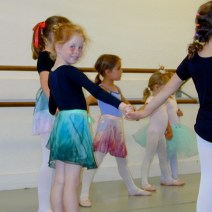 I think she liked the tutu and hanging out with friends more than anything else!